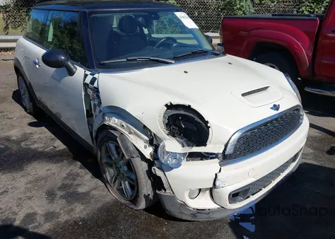 2013 Mini Hardtop Cooper S z USA, uszkodzony, nr VIN WMWSV3C5XDT390514